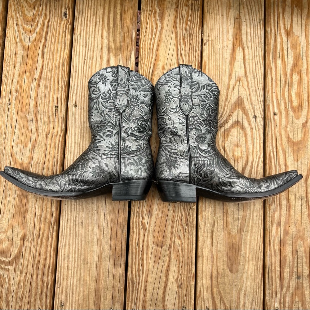 Old Gringo - Floral Metallic Cowboy Boots